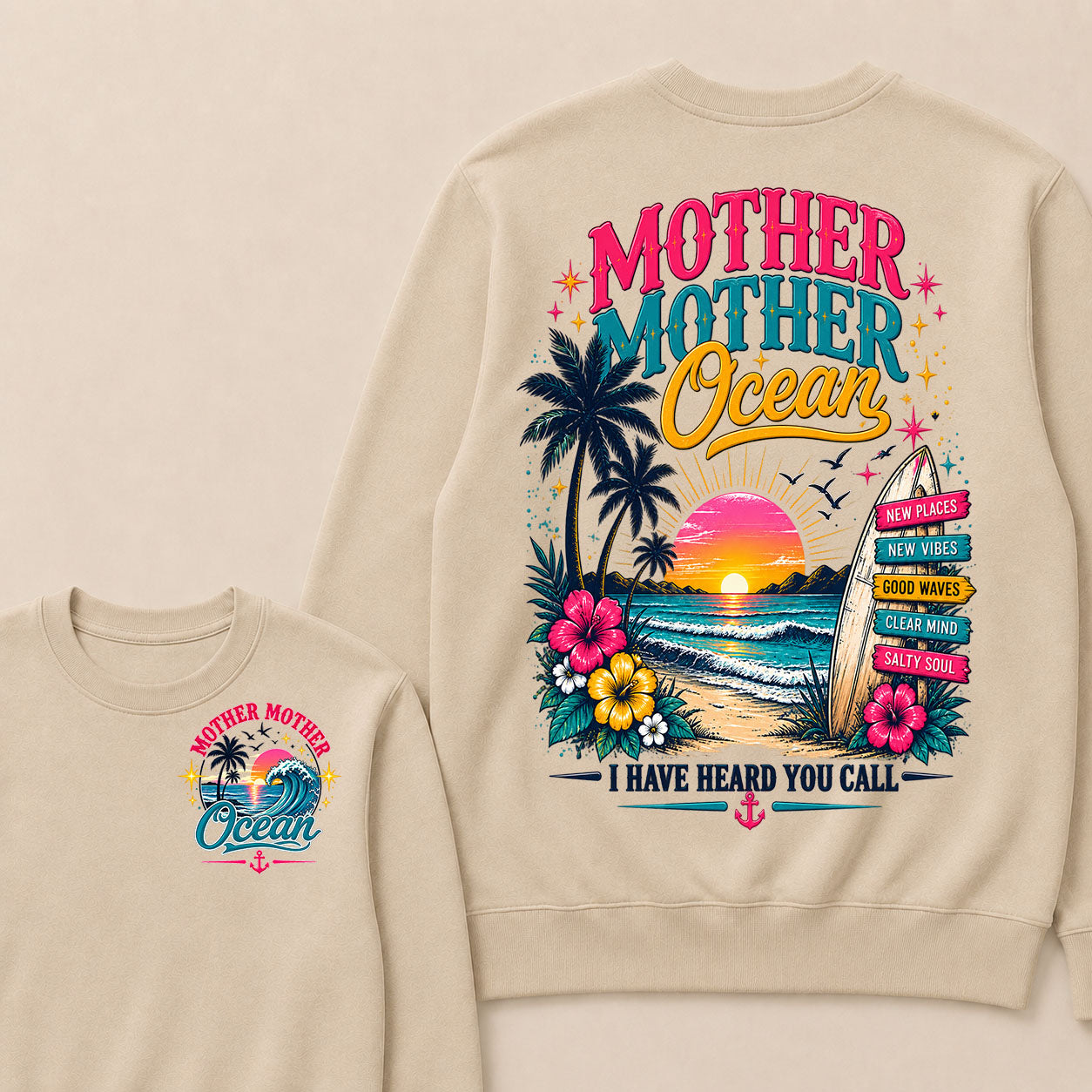 Mother,Mother Ocean,I have Heard You Call -Jimmy Buffett Sweatshirts