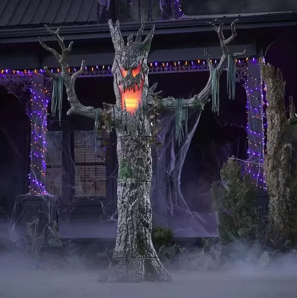 9 FT Wicked Woods Giant-Sized Color Changing LED Murderous Maple