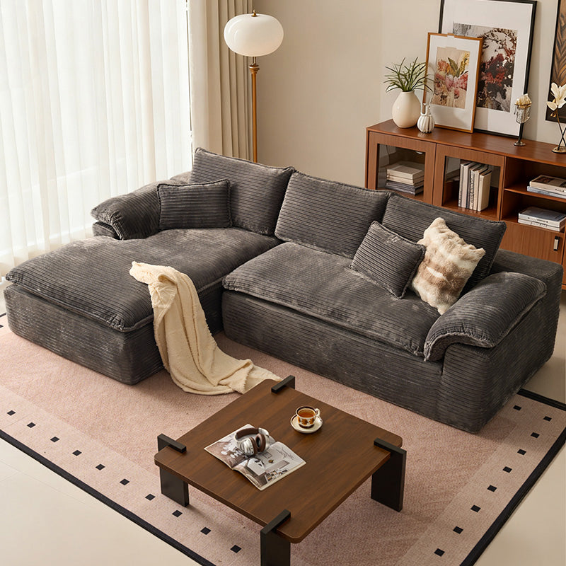 Modular Sectional Sofa with Chaise,Deep Seat Cloud Couch, Modern L-Shape