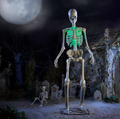 12 FT Giant-Sized Animated LED App Controlled Skelly with LCD LifeEyesTM
