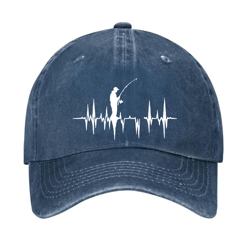 Fishing Heart Hat