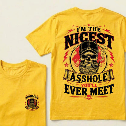 Custom EST.Year I’m The Nicest Asshole You’ll Ever Meet T-Shirt