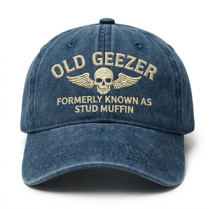 Old Geezer Formerly Known As Stud Muffin Embroidery Cap