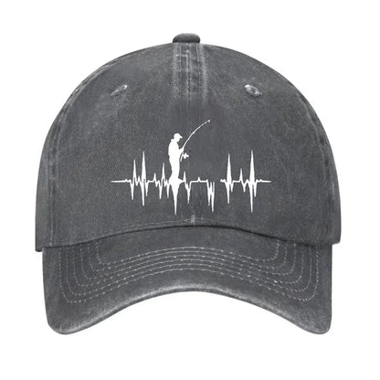 Fishing Heart Hat