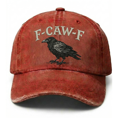 F CAW F Embroidery Cap